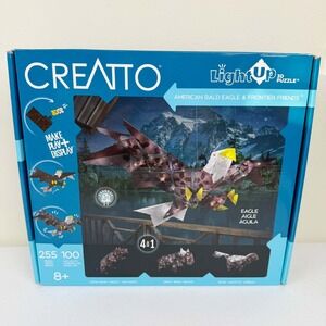 Thames & Kosmos Creatto American Bald Eagle & Frontier Friends Light-Up